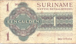 Suriname, 1 Gulden, P116a