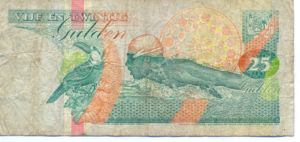 Suriname, 25 Gulden, P138b
