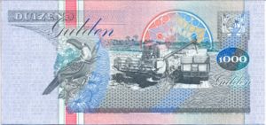 Suriname, 1,000 Gulden, P141a