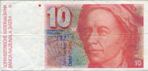 Switzerland, 10 Franc, P53a