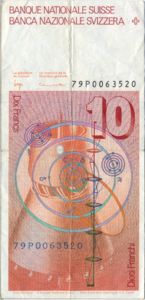 Switzerland, 10 Franc, P53a