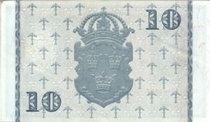 Sweden, 10 Krone, P40e