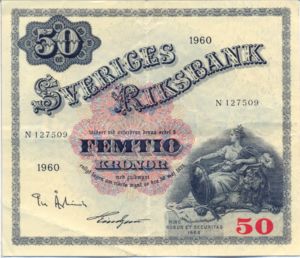 Sweden, 50 Krone, P47b