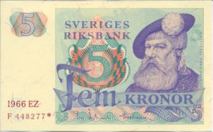 Sweden, 5 Krone, P51r1 v2