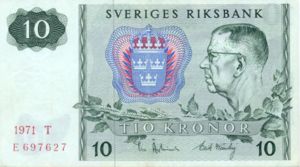 Sweden, 10 Krone, P52c v1