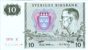 Sweden, 10 Krone, P52r2 v2