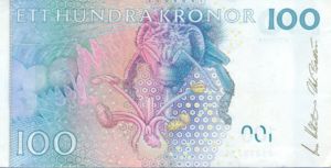 Sweden, 100 Krone, P65a v2