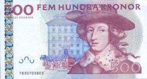 Sweden, 500 Krone, P66c