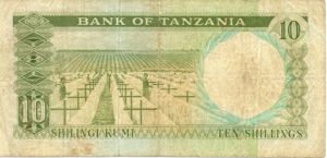 Tanzania, 10 Shilling, P2a
