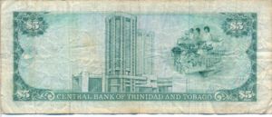 Trinidad and Tobago, 5 Dollar, P31b