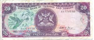 Trinidad and Tobago, 20 Dollar, P39b