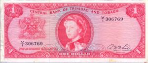 Trinidad and Tobago, 1 Dollar, P26b