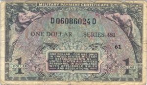 United States, The, 1 Dollar, M26