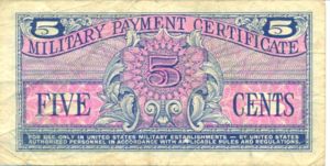 United States, The, 5 Cent, M50