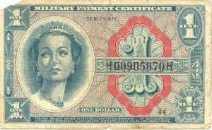 United States, The, 1 Dollar, M54