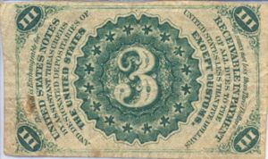 United States, The, 3 Cent, P105