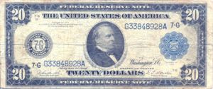 United States, The, 20 Dollar, P361b