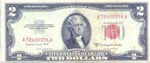United States, The, 2 Dollar, P380b