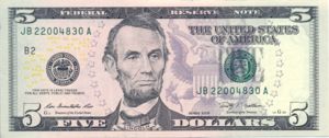 United States, The, 5 Dollar, P531