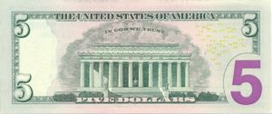 United States, The, 5 Dollar, P531
