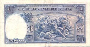 Uruguay, 1 Peso, P28c