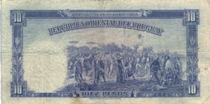 Uruguay, 10 Peso, P30a