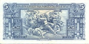 Uruguay, 5 Peso, P36b
