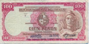 Uruguay, 100 Peso, P39a v2