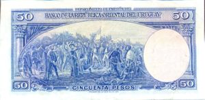 Uruguay, 50 Peso, P38b