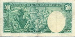 Uruguay, 500 Peso, P40a