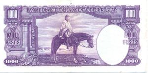 Uruguay, 1,000 Peso, P45