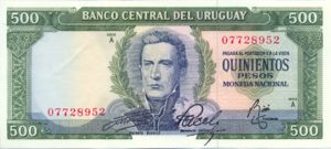 Uruguay, 500 Peso, P48a