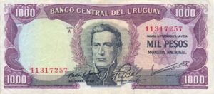 Uruguay, 1,000 Peso, P49a