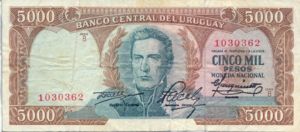 Uruguay, 5,000 Peso, P50a