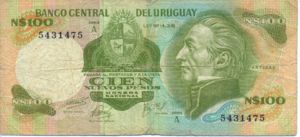 Uruguay, 100 New Peso, P60a
