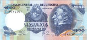 Uruguay, 50 New Peso, P61c