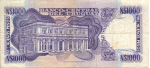 Uruguay, 1,000 New Peso, P64a