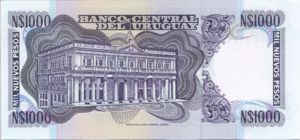 Uruguay, 1,000 New Peso, P64Aa