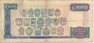 Uruguay, 10,000 New Peso, P67b