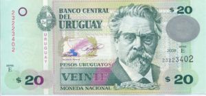 Uruguay, 20 Peso Uruguayo, P86a