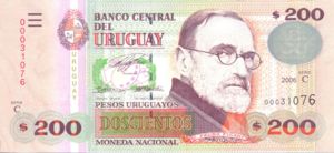 Uruguay, 200 Peso Uruguayo, P89a
