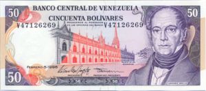 Venezuela, 50 Bolivar, P65f