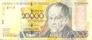 Venezuela, 20,000 Bolivar, P86