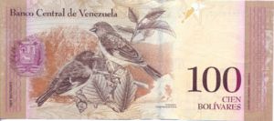 Venezuela, 100 Bolivar, P93d, B363e