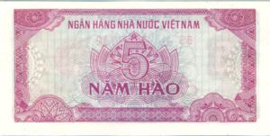 Vietnam, 5 Hao, P89s, SBV B17as