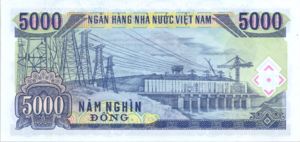 Vietnam, 5,000 Dong, P108s, SBV B36as