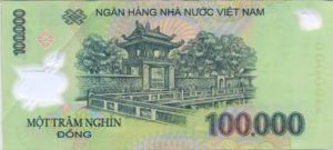 Vietnam, 100,000 Dong, P122e, SBV B46d