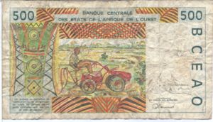West African States, 500 Franc, P110Ag