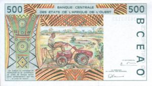 West African States, 500 Franc, P110Aj