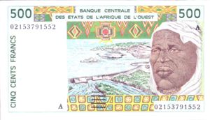 West African States, 500 Franc, P110Am